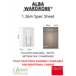 Rauch Alba Wardrobe